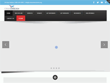 Tablet Screenshot of crisisconnectioninc.org